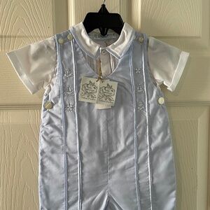 9m Boy’s Feldman Bros Romper set